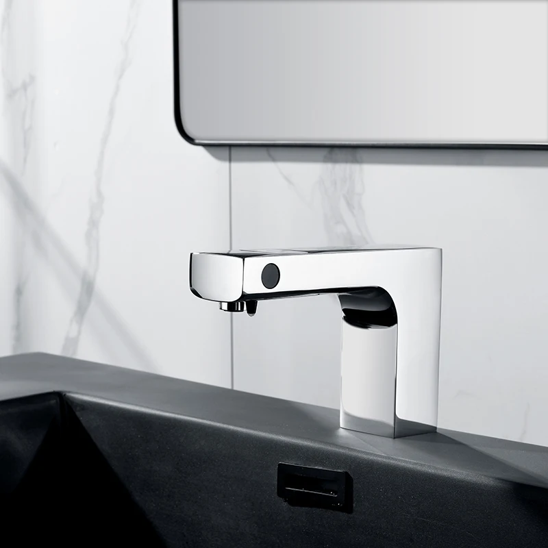 

Countertop office integrated smart faucet with soap dispenser automatic lack of liquid prompt sensor non-contact faucet