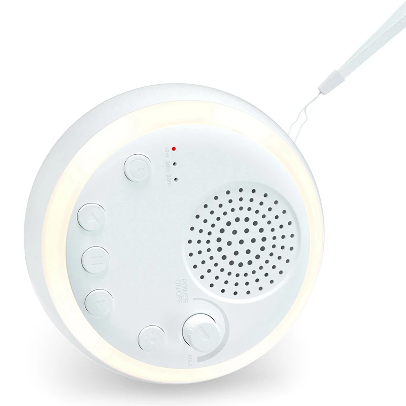 Intelligent White Noise Breathing Machine High Quality Light Sleep Device Baby Soothing Music