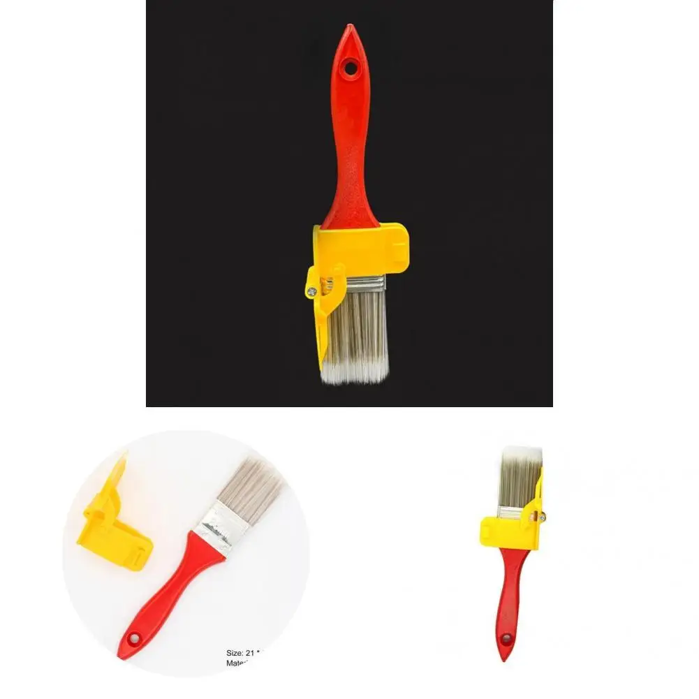 

1 Set Edger Paint Brush Helpful Narrow Surface Paint Brush Soft Bristles Simple Operation Edger Brush