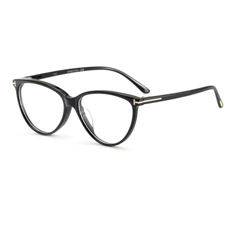 Ford Ft5743 оправа для очков высокого качества большая кошачий глаз плоское зеркало