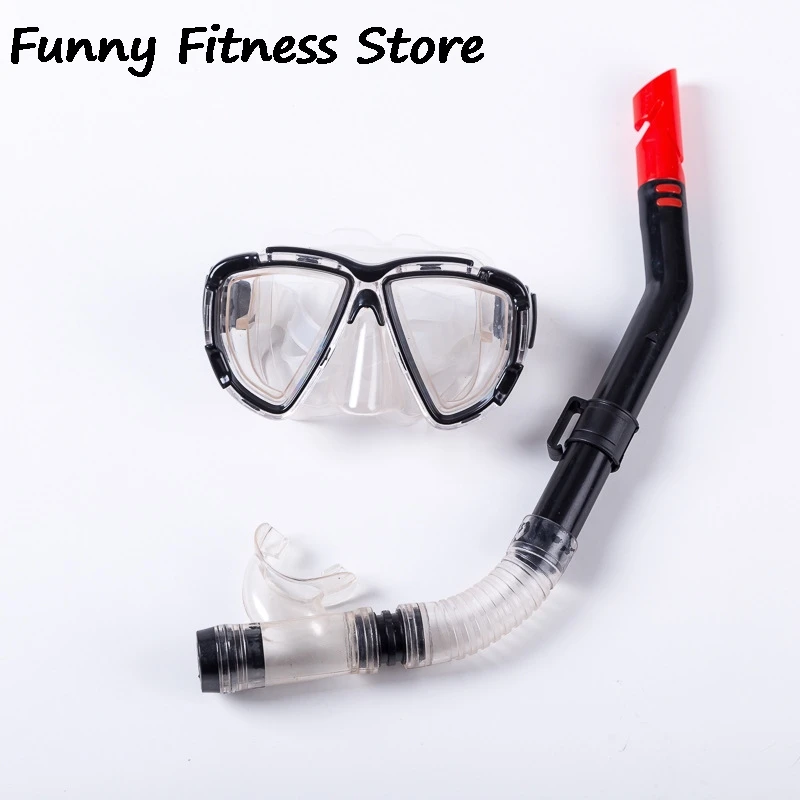 

Professional Snorkel Diving Mask Snorkels Goggles Swimming Glasses Easy Breath Tube Set Snorkeling Gear Adult Swim Equipment