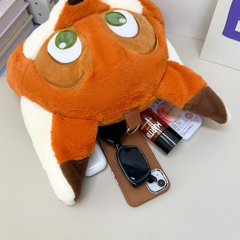 Nick Zootopia милый мультяшный плюшевый рюкзак с лисой Kawaii пушистая мягкая игрушка