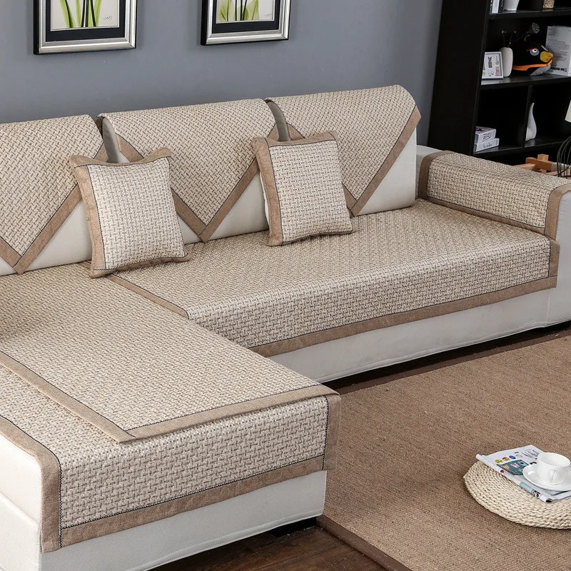 Европейский однотонный чехол для дивана подлокотник полотенце диван