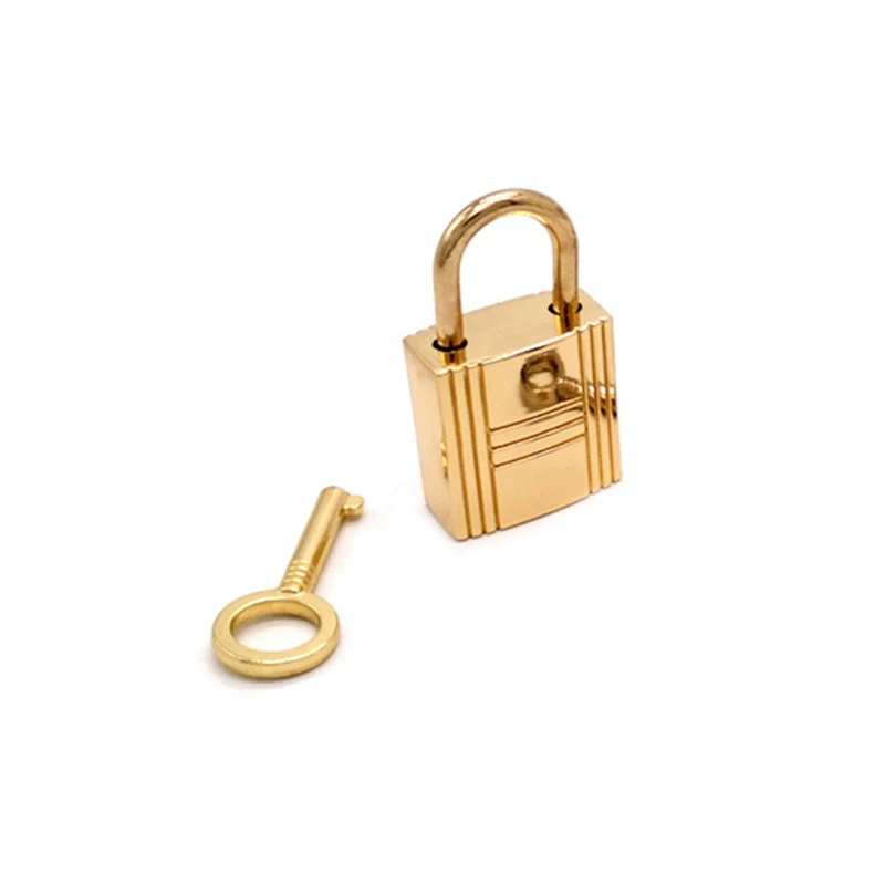 

Аксессуары для багажа, маленький висячий замок в полоску, металлическая женская сумка с подвесным замком для ключей, декоративный замок