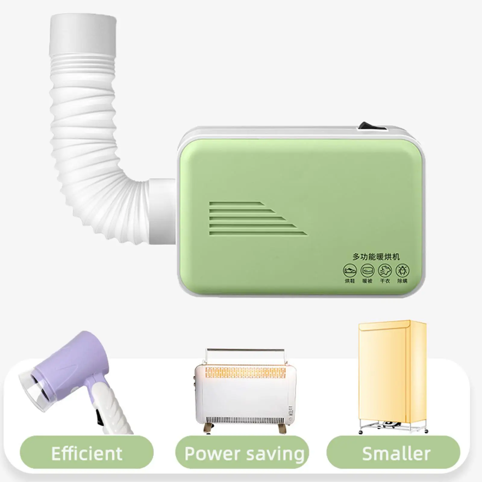 

Бытовая сушилка, Быстросохнущий складной аппарат для экономии места, с низким уровнем шума, многофункциональный, для кемпинга, спальни, квартир, ванной комнаты, праздничные подарки