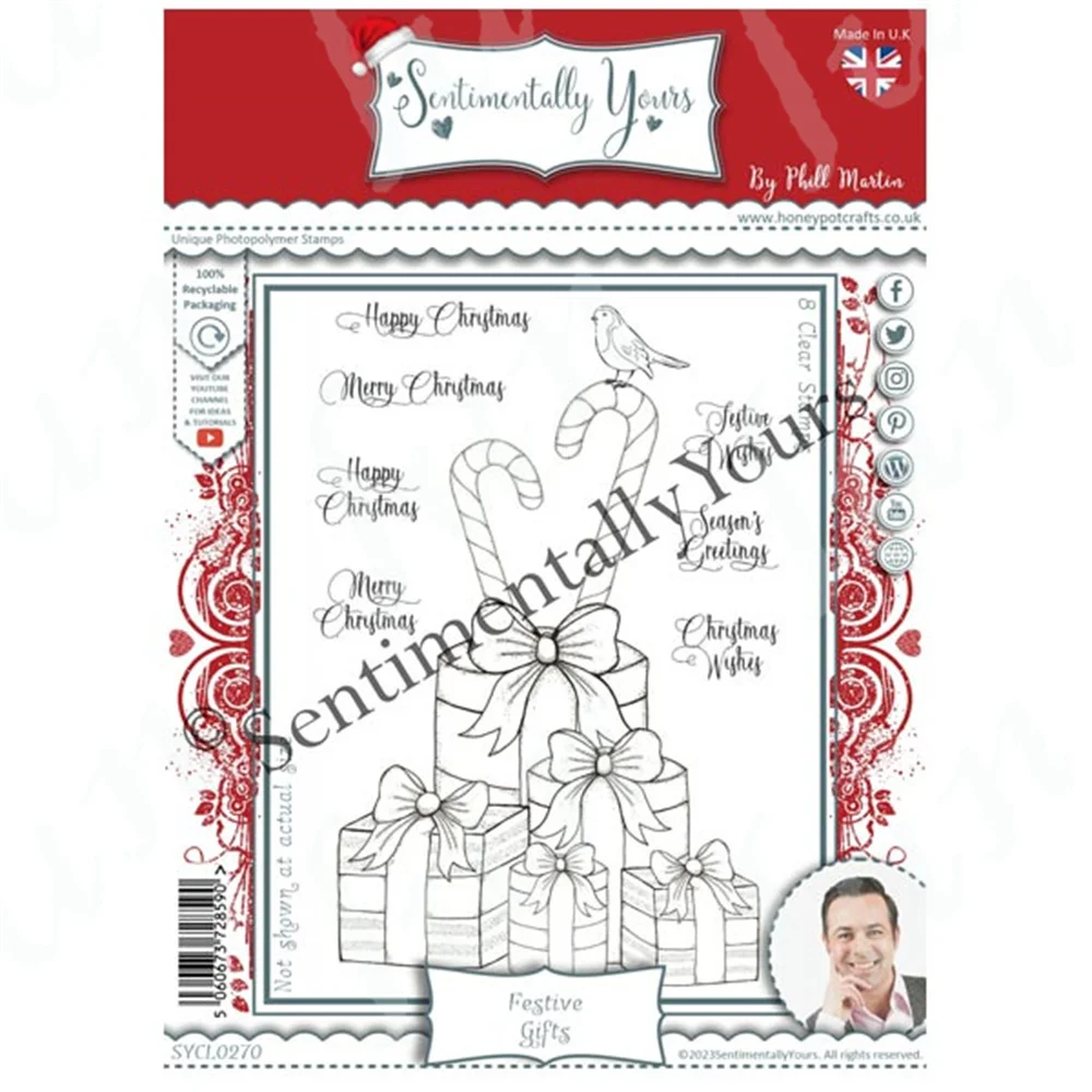 Металлические штампы-трафареты снежинки