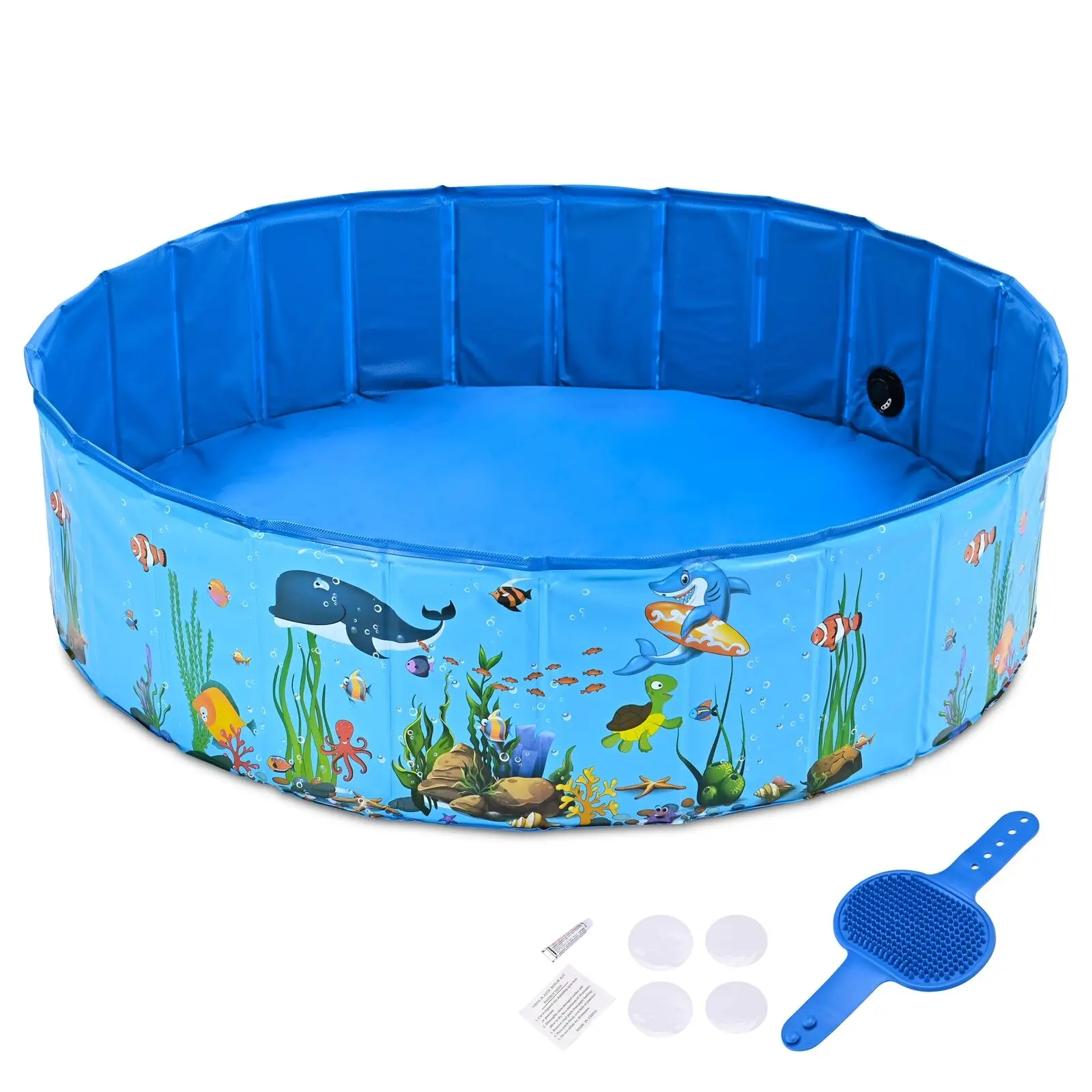 Pet Swimming Pool Features Folding Structure for Great Portability 120 X 30 CM