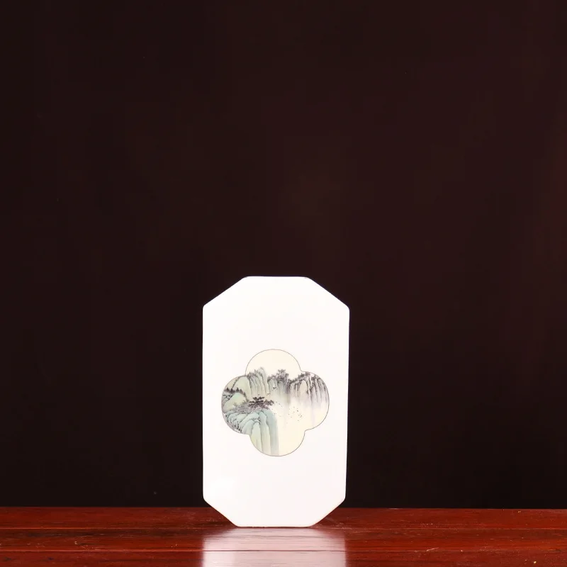

Light luxury style of household ceramic ornaments -- three piece set of inlays