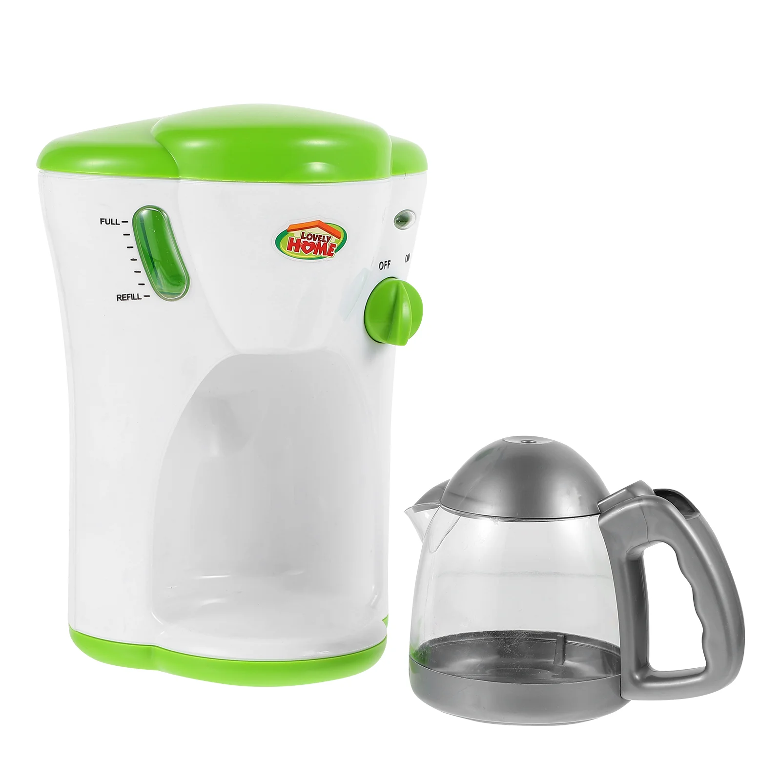 

1pc Home Appliance Decor Mini Durable Children Toy Coffee Maker Toy Coffee Machine Decor