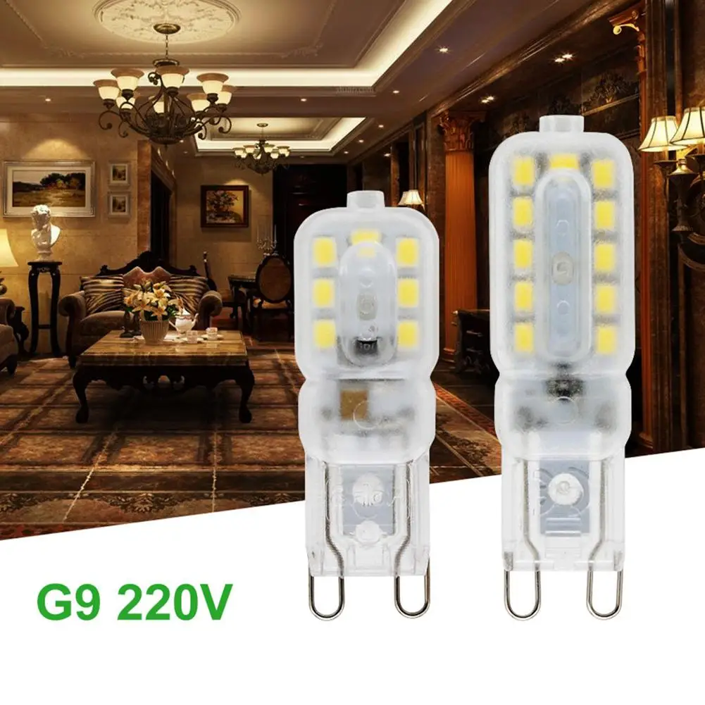 

3w Mini 14leds Bulb 360 Degrees Lighting Angle 2835 Smd G9 Light Source 14 Beads Dimmable Chandelier