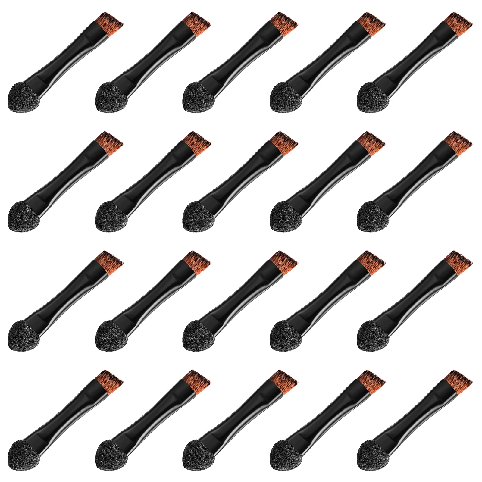 

20pcs Double-ended Makeup Brushes Brushes Sponge Makeup Brushes Eye Shadow Brushes Lip Brushes