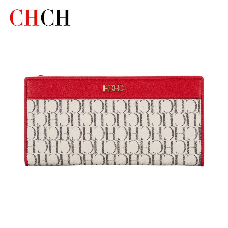 

CHCH Premium Luxury Fashion Wallet Separate Card Slot and Separate Wallet Position Dual Function Durable Clutch Long Wallet