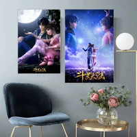 5d diamond painting douluo continent cartoon full drill square round cross stitch anime embroidery rhinestones art home decor