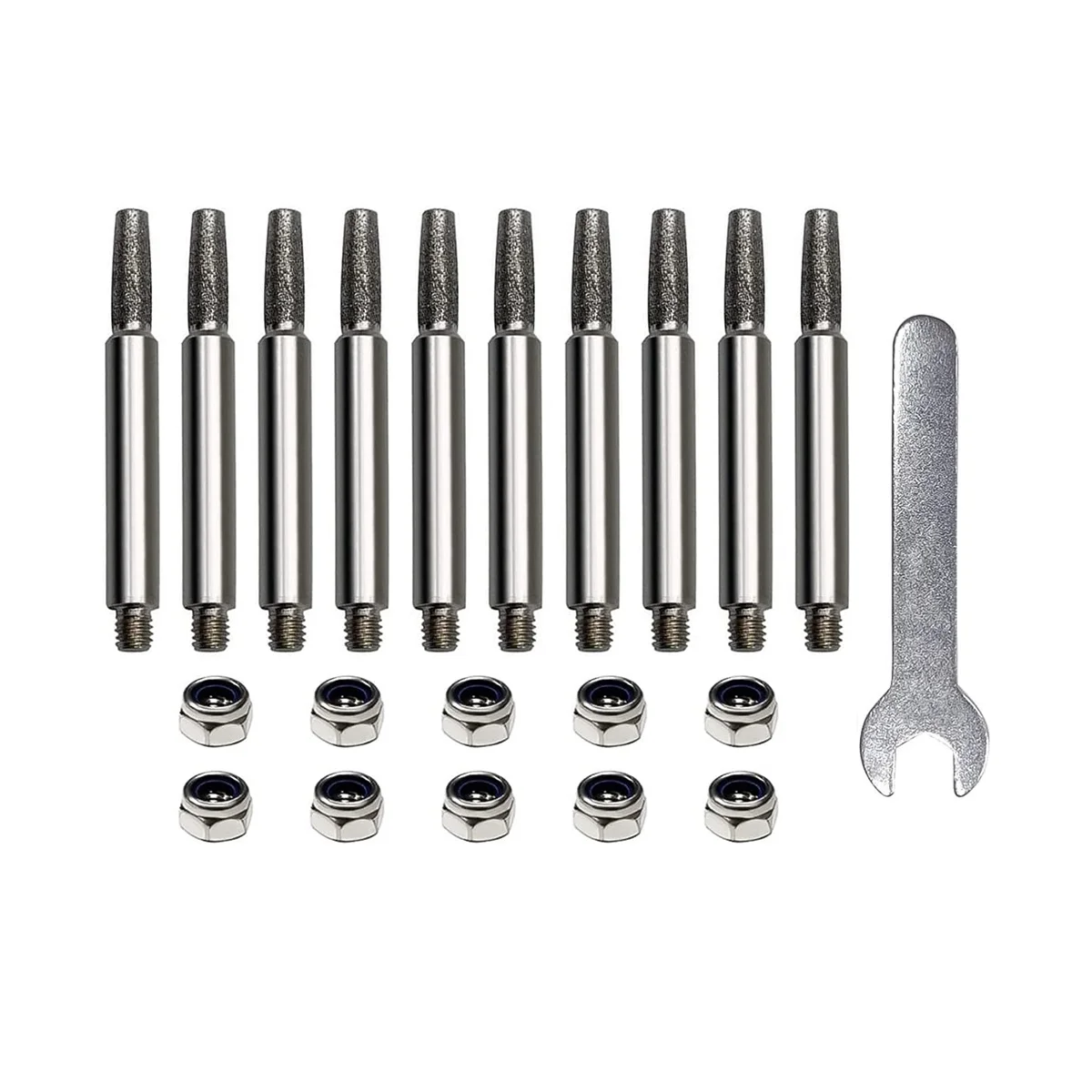 

Chainsaw Sharpener for Saw Chain Sharpener, Chainsaw Sharpening Accessory Set for Chainsaws and Grinding 5.5Mm