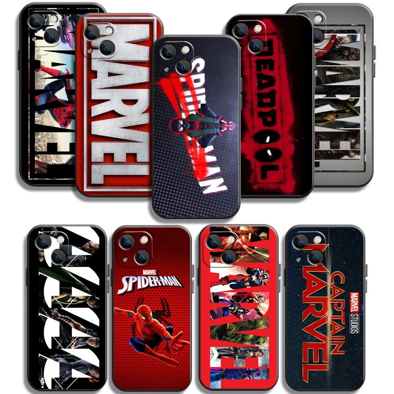 

Marvel Avengers Phone Cases For iPhone 7 8 SE2020 7 8 Plus 6 6s 6 6s Plus X XR XS MAX Back Cover Soft TPU Carcasa Funda