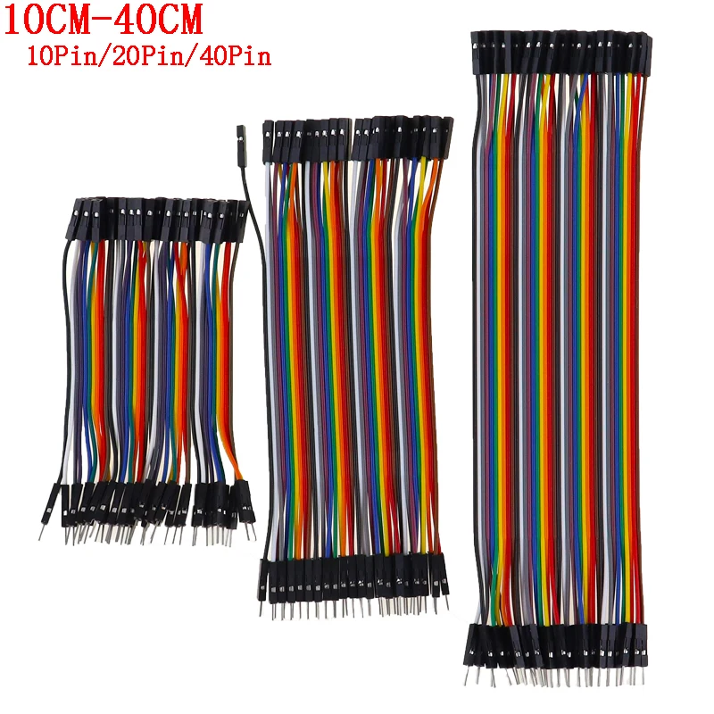 

10CM 20CM 30CM 120pcs Dupont Line 40Pin Male to Male + Male to Female and Female to Female Jumper Wire Dupont Cable For Arduino
