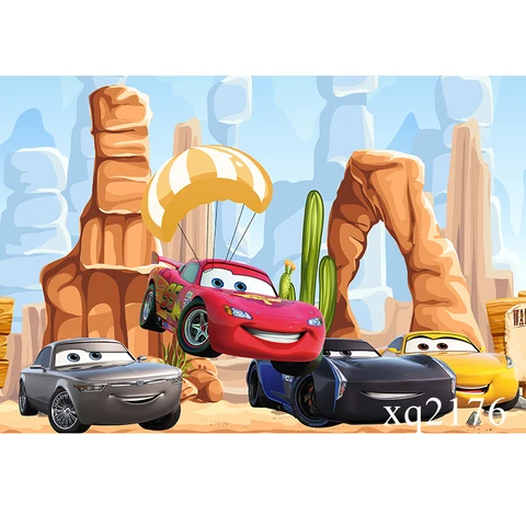 Caso -pano de tema para carros de filmes para estúdio de fotos meninos chá de bebê parabéns festas fotografia background fornecedor personalizado