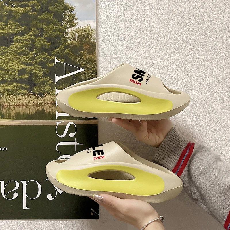 Шлепанцы мужские для дома и улицы мягкая подошва сланцы повседневная обувь пар