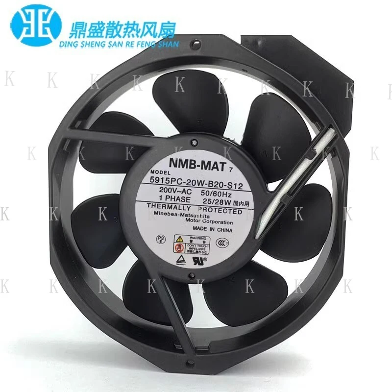 Фото Вентилятор охлаждения C FOR NMB 5915PC-20W-B20 wbr/ -S12 17238 200В 25/28Вт №1