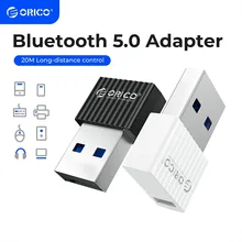 ORICO-USB 블루투스 5.0 동글 어댑터 미니 무선 마우스 음악 오디오 수신기 송신기, PC 스피커 마우스 노트북