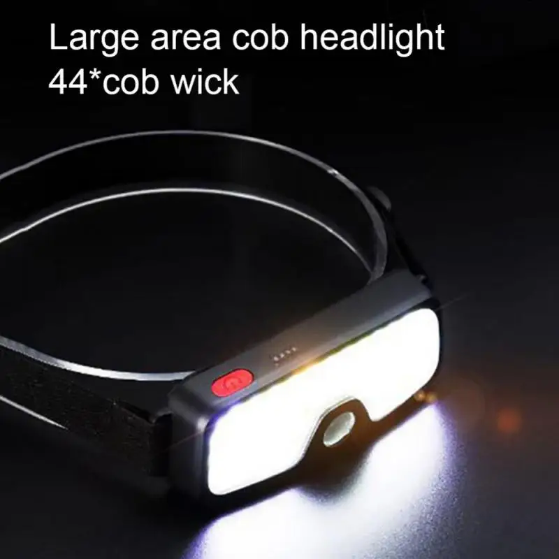 

Новый портативный светодиодный фонарик с монолитным блоком светодиодов типа c, перезаряжаемый фонарь для кемпинга, налобный фонарь для рыб...