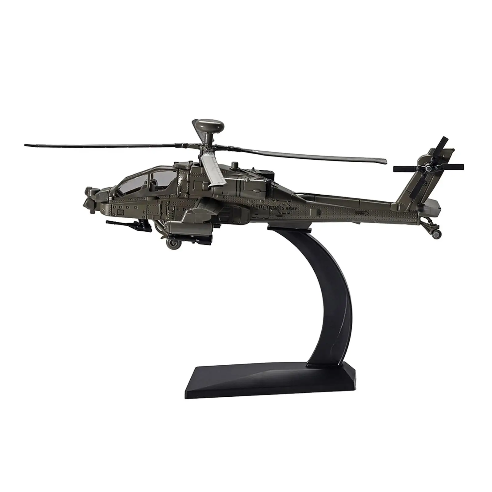 

with Display Stand Helicopter Model Aircraft for Decoration