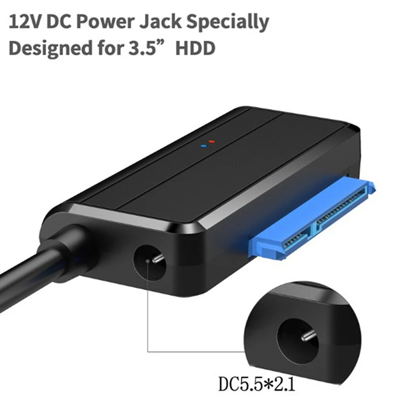 

USB SATA 3 кабель адаптер Sata к USB 3,0 5 Гбит/с Поддержка 2,5/3,5 дюйма USB адаптер