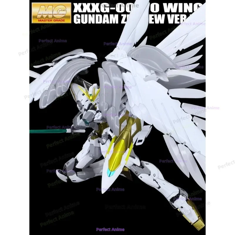 Изменение цвета Bandai MG New Flying Wing Zero Modified KA Card Angel Hair Loss Bai Xueji GD Сборная форма