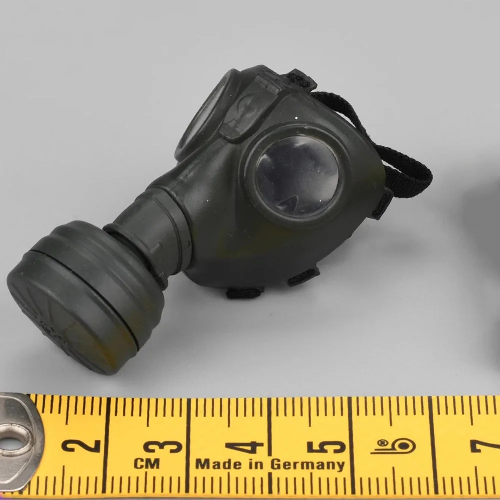 

Minitimes M035 1/6 scale action figure black Gas mask model for 12” action figure doll toy model