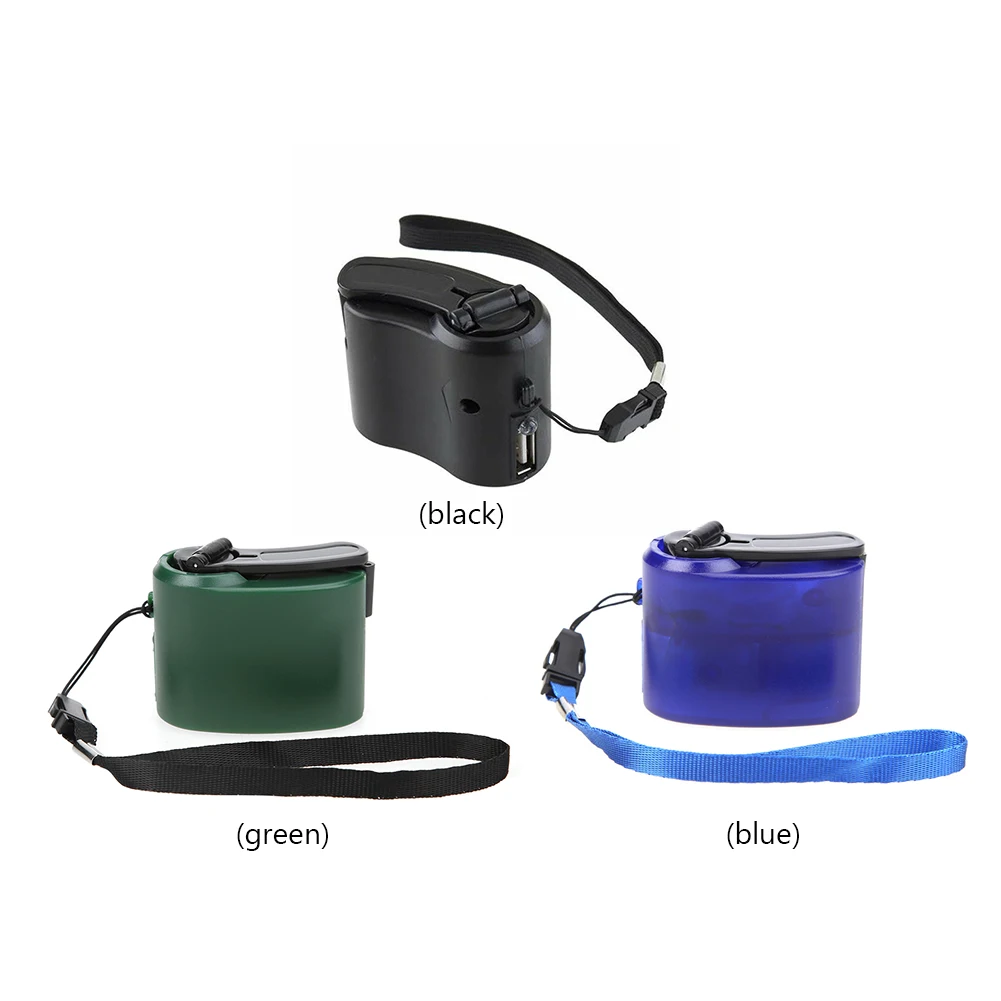 usb emergency charger hand crank mobile phone power dynamo generator for camping travel charger outdoor survival tools free global shipping