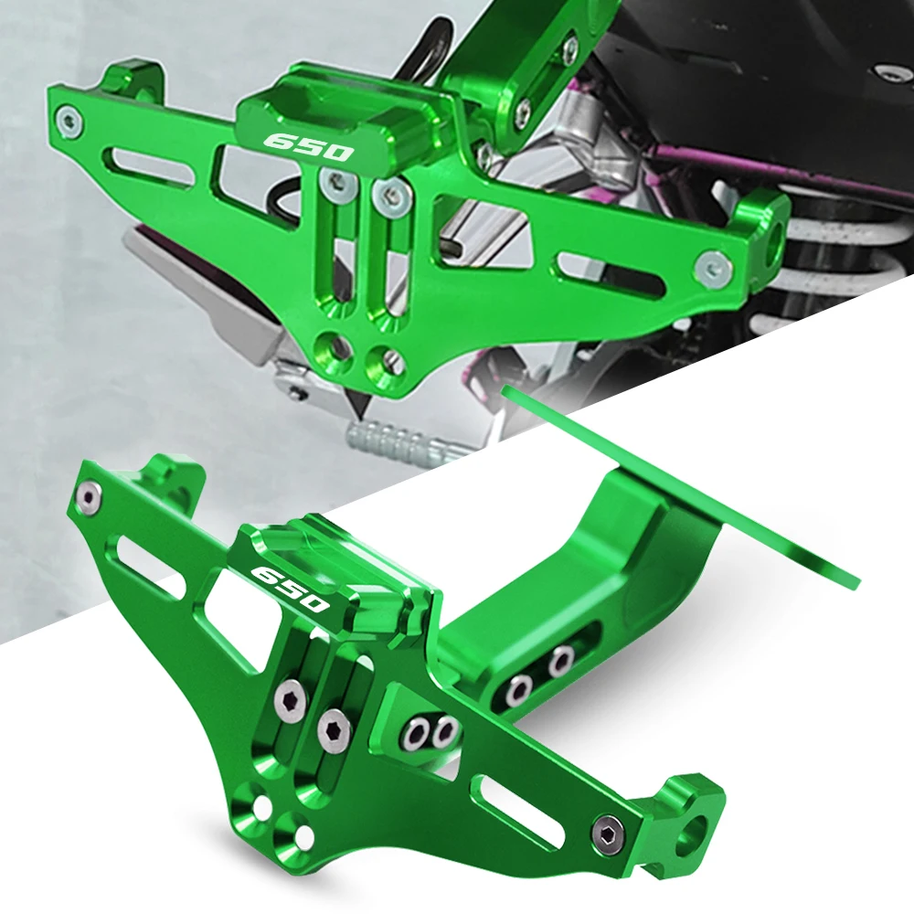 

FOR Kawasaki Z650 Z 650 2016 2017 2018 2019 2020 2021 Rear License Plate Holder Bracket with Light Tail Tidy Fender Eliminator