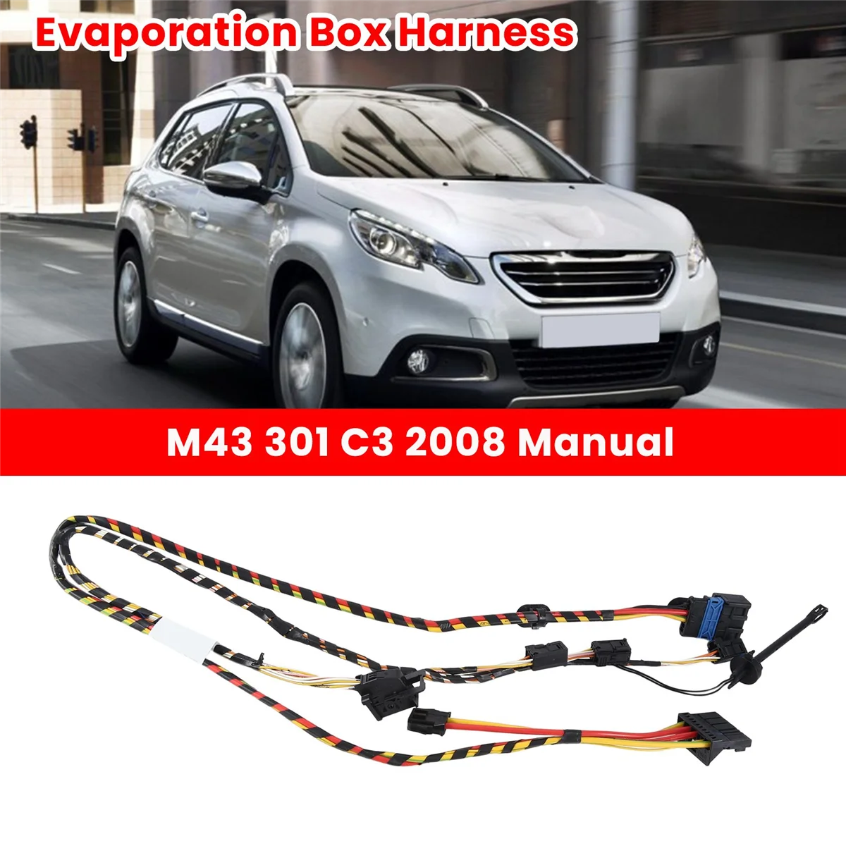 Портупея для автомобильного кондиционирования освещение Citroen M43 301 C3 2008