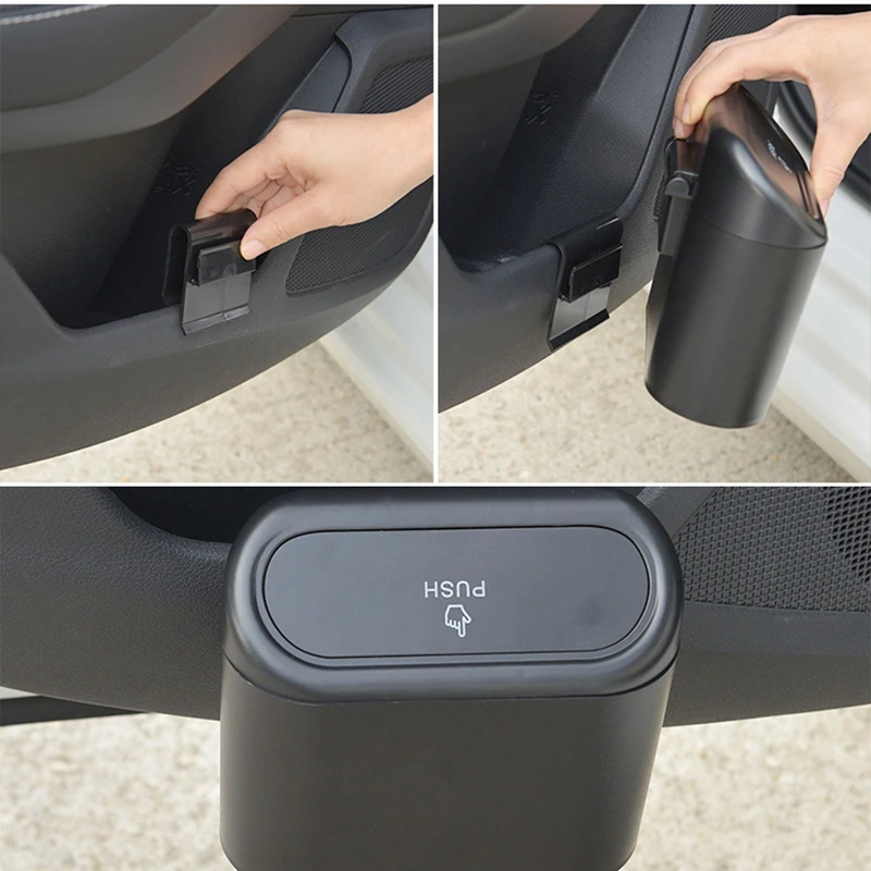 Автомобильная корзина для мусора подвесная коробка хранения в автомобиле