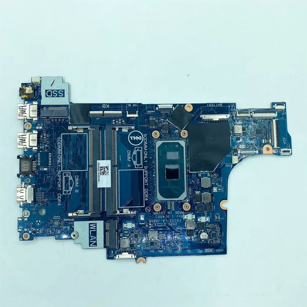 Фото LA-J081P для Dell Inspiron 5493 5593 3493 3593 3793 Vostro 3491 3591 материнская плата для ноутбука i3-1005G1 SRG0S CN 0790WT 0TW31C №2