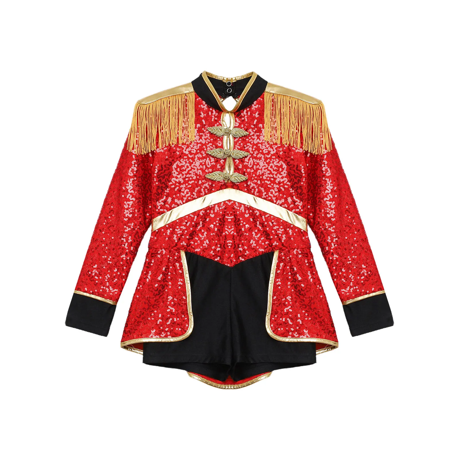 Детский карнавальный костюм манежа для девочек цирковой волшебник барабанщик с