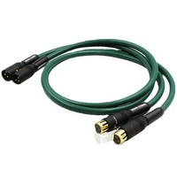 pair copper xlr balanced cable furutech fa 220 hifi audio line carbon fiber gold plated plug