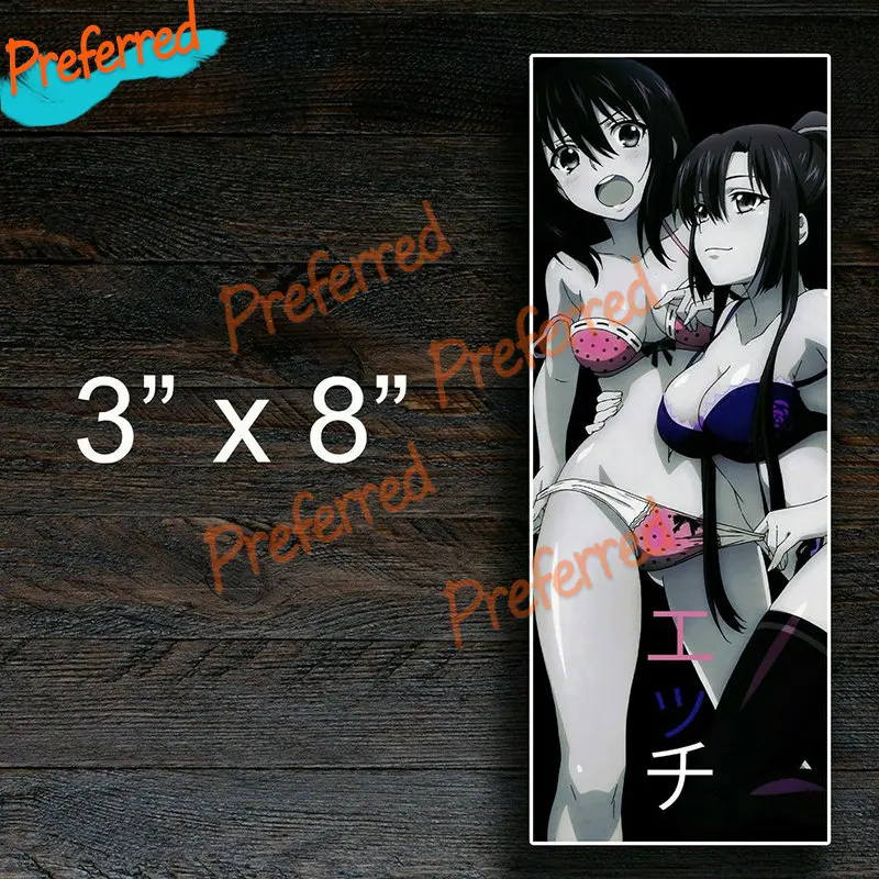 Драка крови Hime Kirazaka Lewd Slap Автомобильная Наклейка на окно автомобиля бампер ящик для инструментов мотоциклетный шлем багажник ноутбук лодка виниловая наклейка