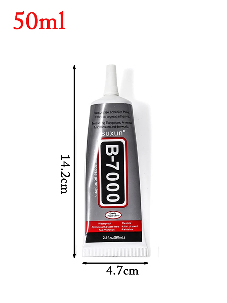 B-7000 эпоксидный клей с аппликатором 15/25/50/110 мл