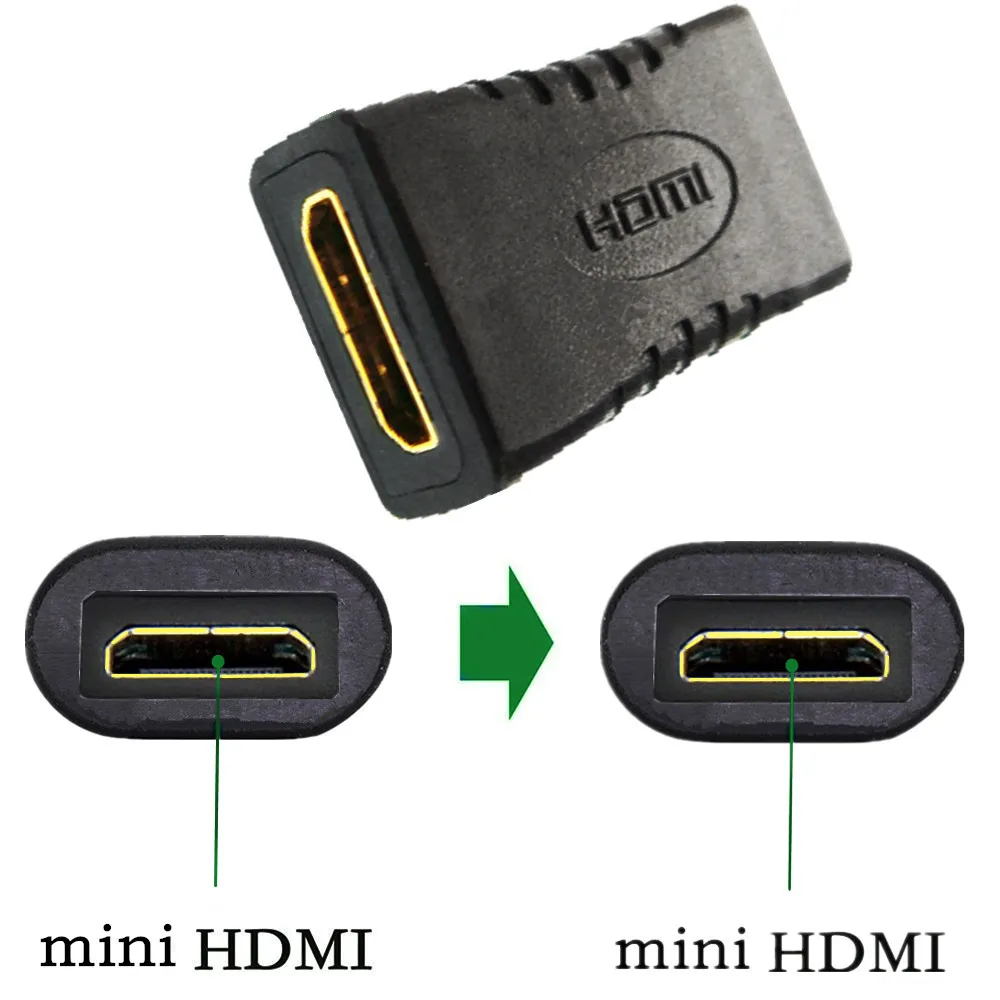 

Поддержка версии 2,1 4K 60hz Mini HDMI Female To Min HDMI Female type C