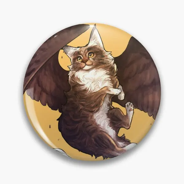 Мягкая булавка Chester The Tressym для воротника креативный значок Милая брошь лацкана