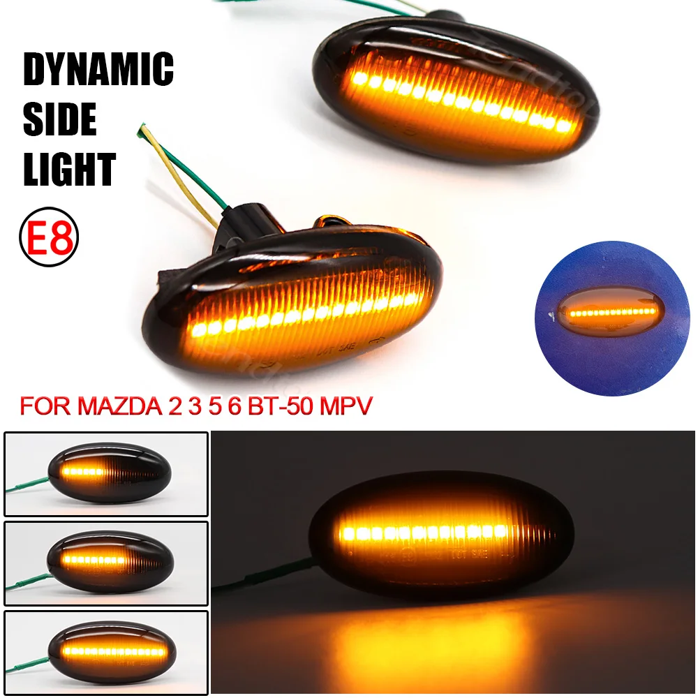 

Оранжевая линза, фонари для указателей поворота для Mazda 2, Mazda 3, 5, 6 МП