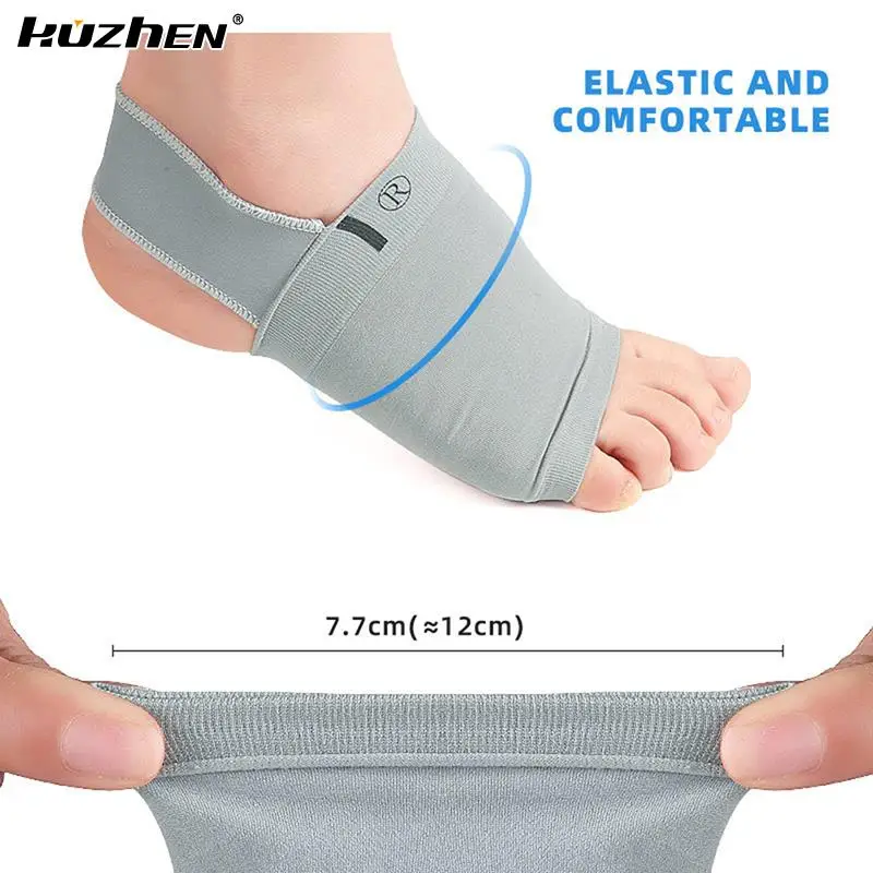 

1Pair Arch Support Sleeves Plantar Fasciitis Heel Spurs Foot Care Flat Feet Relieve Pain Sleeve Socks Orthotic Insoles Pads