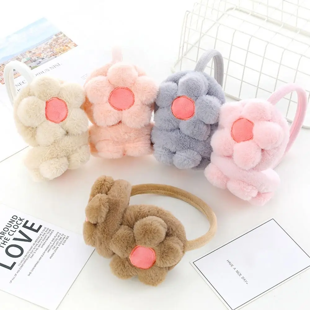 

Зимние пушистые теплые уютные наушники, наушники, плюшевые наушники