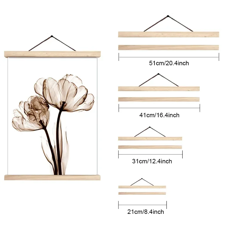 1 комплект магнитных и деревянных рамок скромные рамки для картин подходит