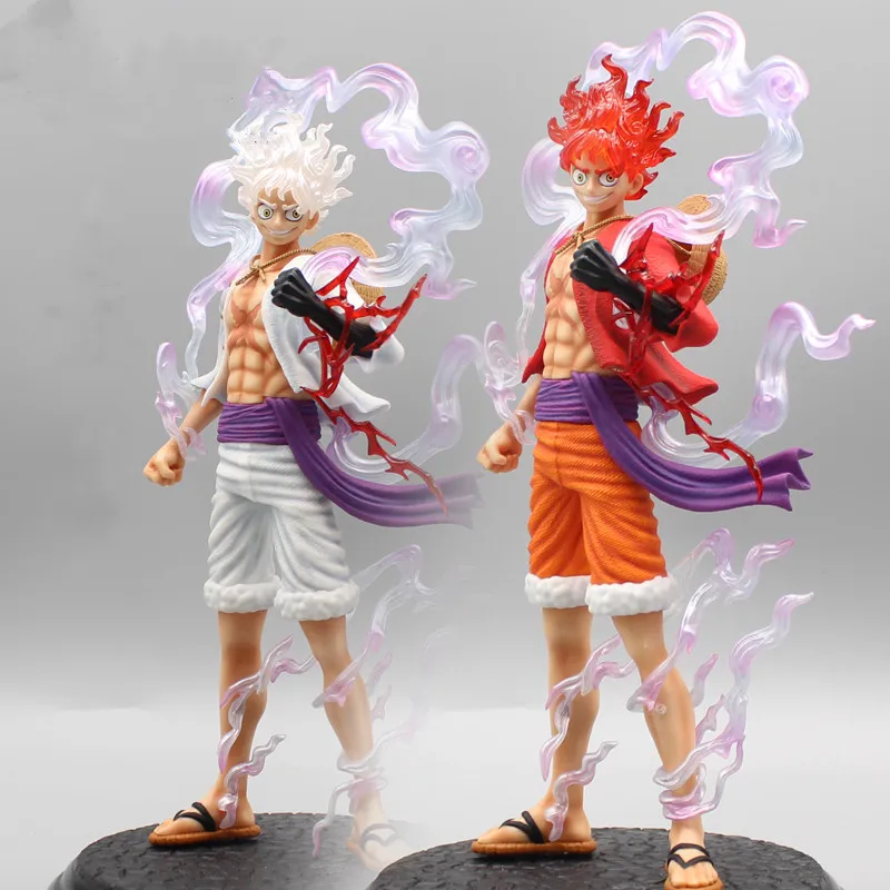 

One Piece Luffy Gear 5 Аниме Фигурка Sun God Nikka ПВХ Фигурка Статуя Коллекционная модель Кукла игрушки для детей подарок