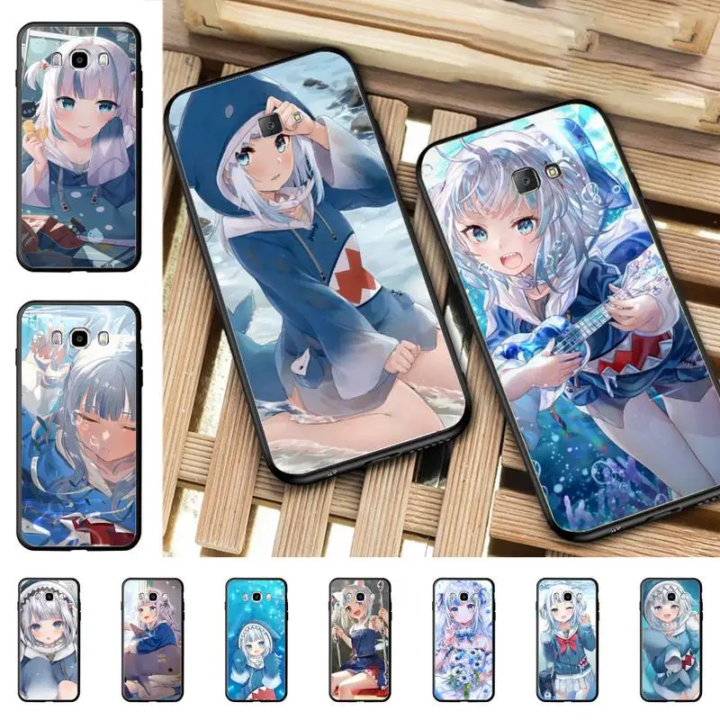 

Gawr Gura Phone Case for Samsung J 2 3 4 5 6 7 8 prime plus 2018 2017 2016 core