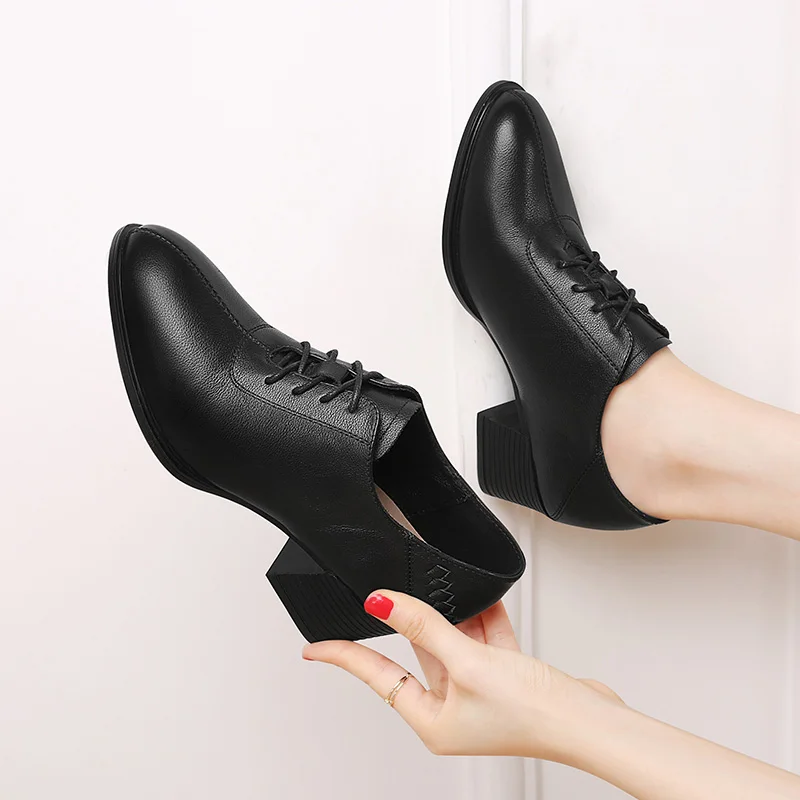 

2022 Fashion Women Shoes High Heels Pumps Female Concise Designer High Heels Pumps Genuine Leather Wedding Shoes Woman