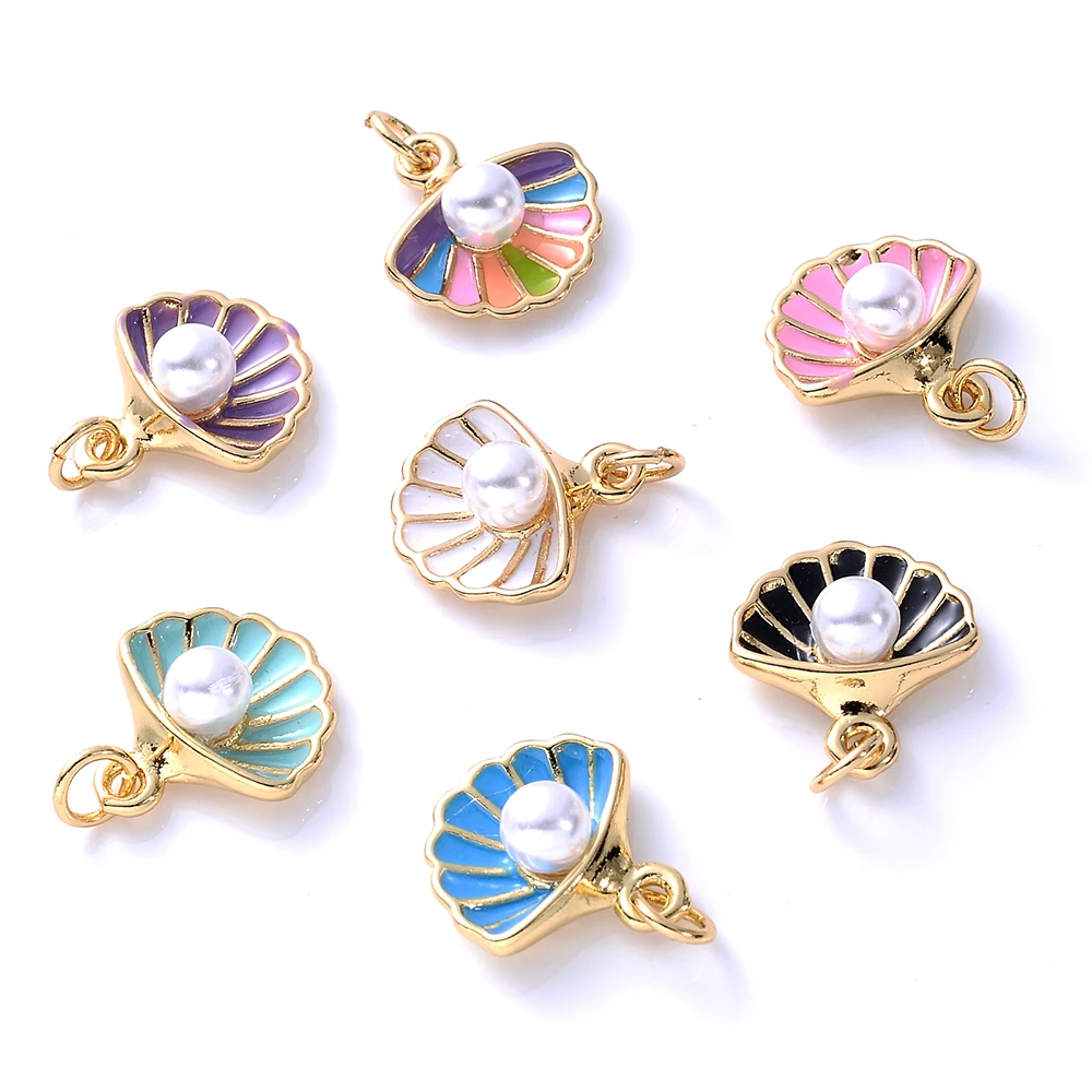 Ожерелье и серьги из меди в виде морской звезды |