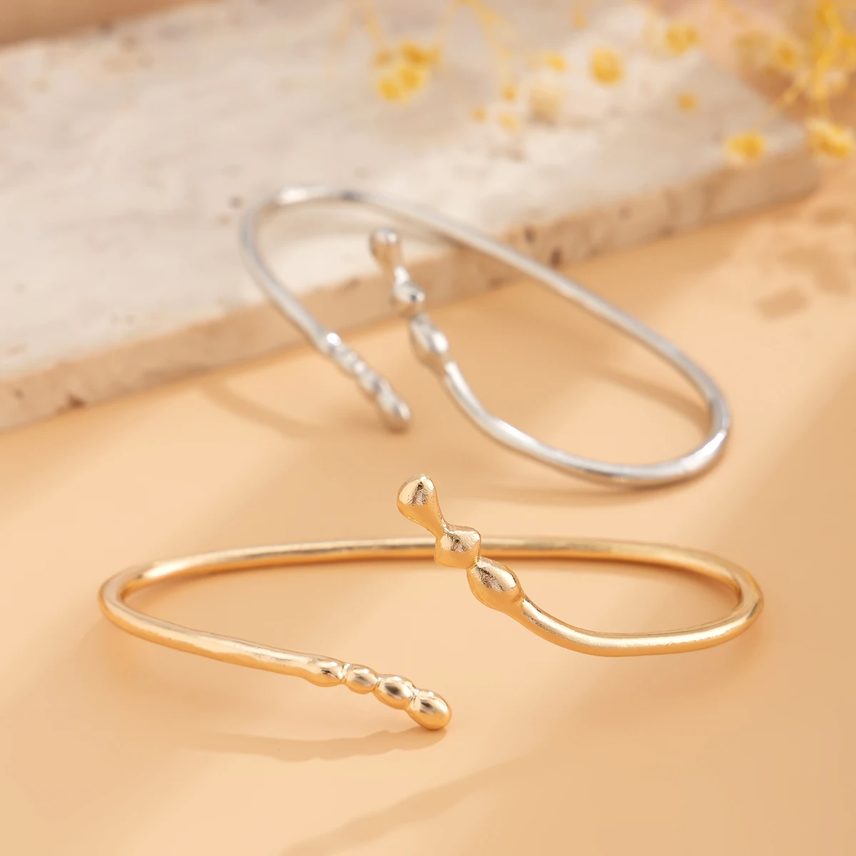 Винтажный Открытый Браслет-манжета Ingemark В Стиле Панк Женский Модный Простой