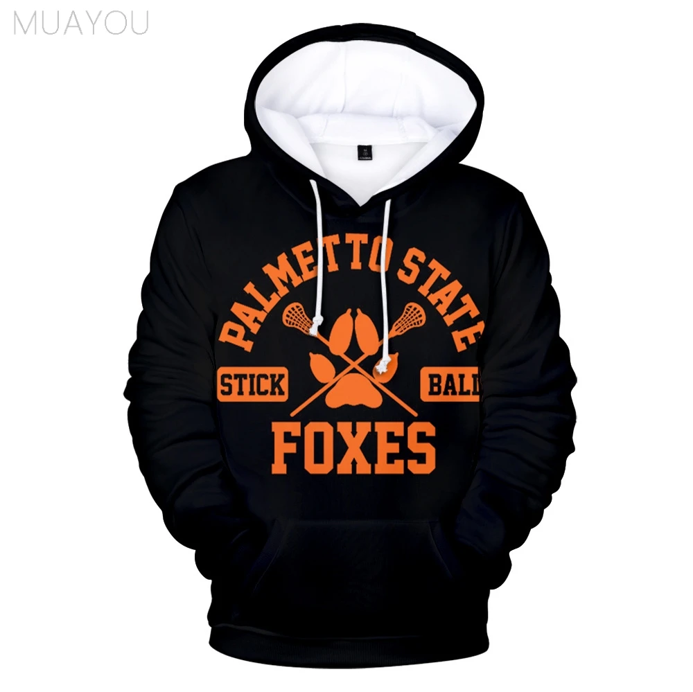 Фото Мужская толстовка The Foxhole Court Minyard Толстовки с капюшоном Foxes 3D толстовка 4XL №4